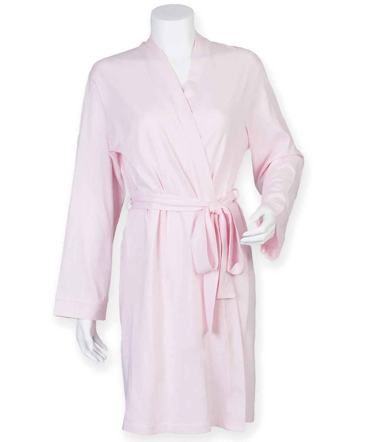 Light Pink - Women's wrap robe