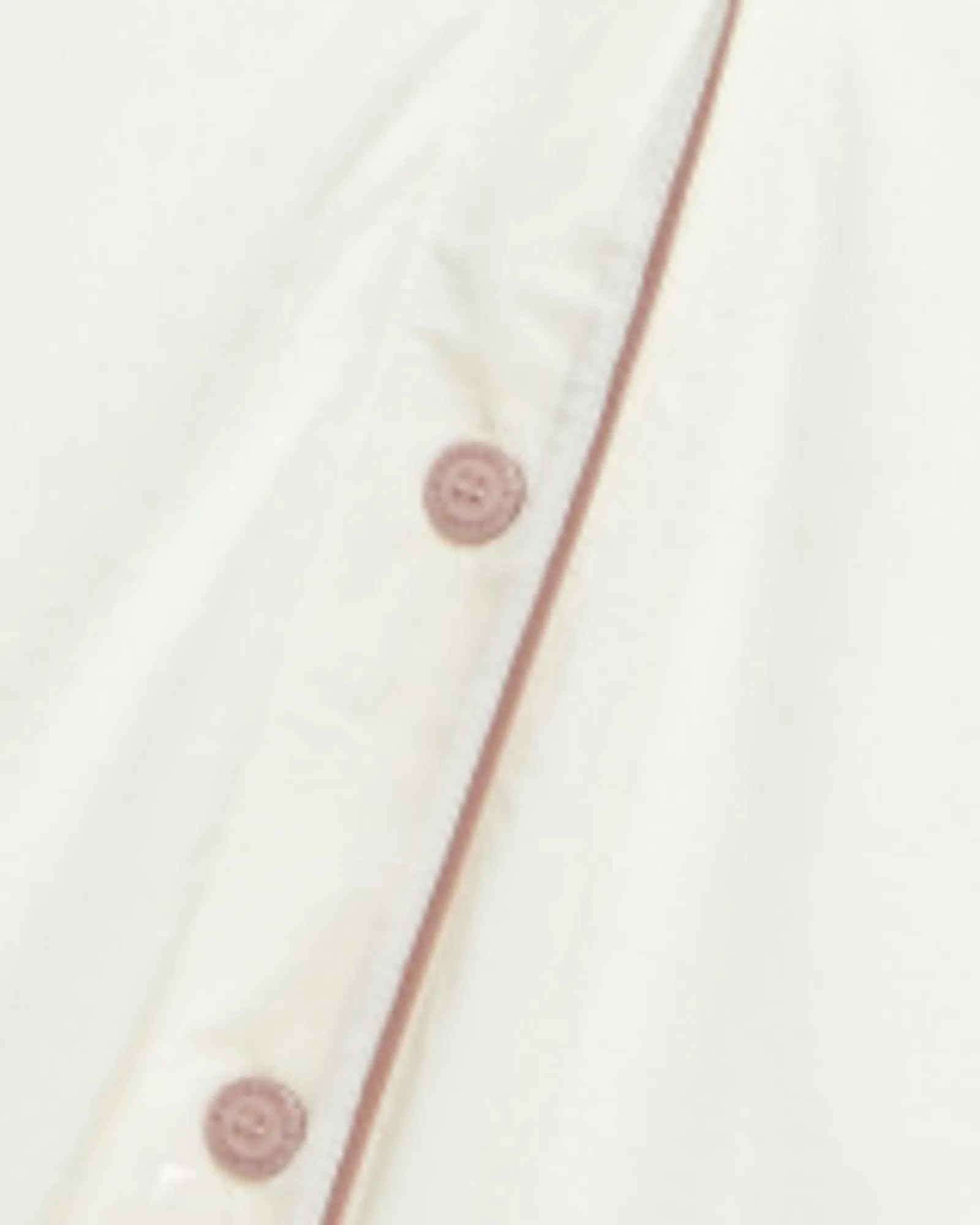 Long-Sleeve Top and Shorts Sleep Set | Moon Ivory / Mandorla