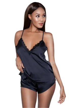 Luna Cami and Short Set Black
