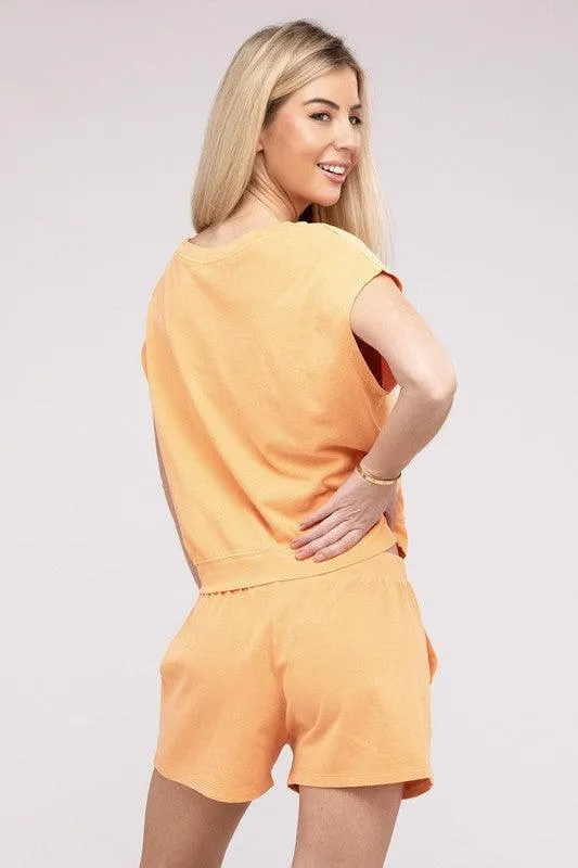 Matching Top and Shorts Set