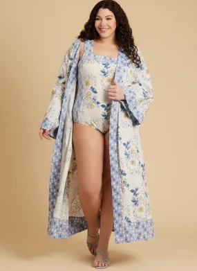 McCall's sewing pattern 8412 Women's Bodysuit, Robe, Shorts and Pants