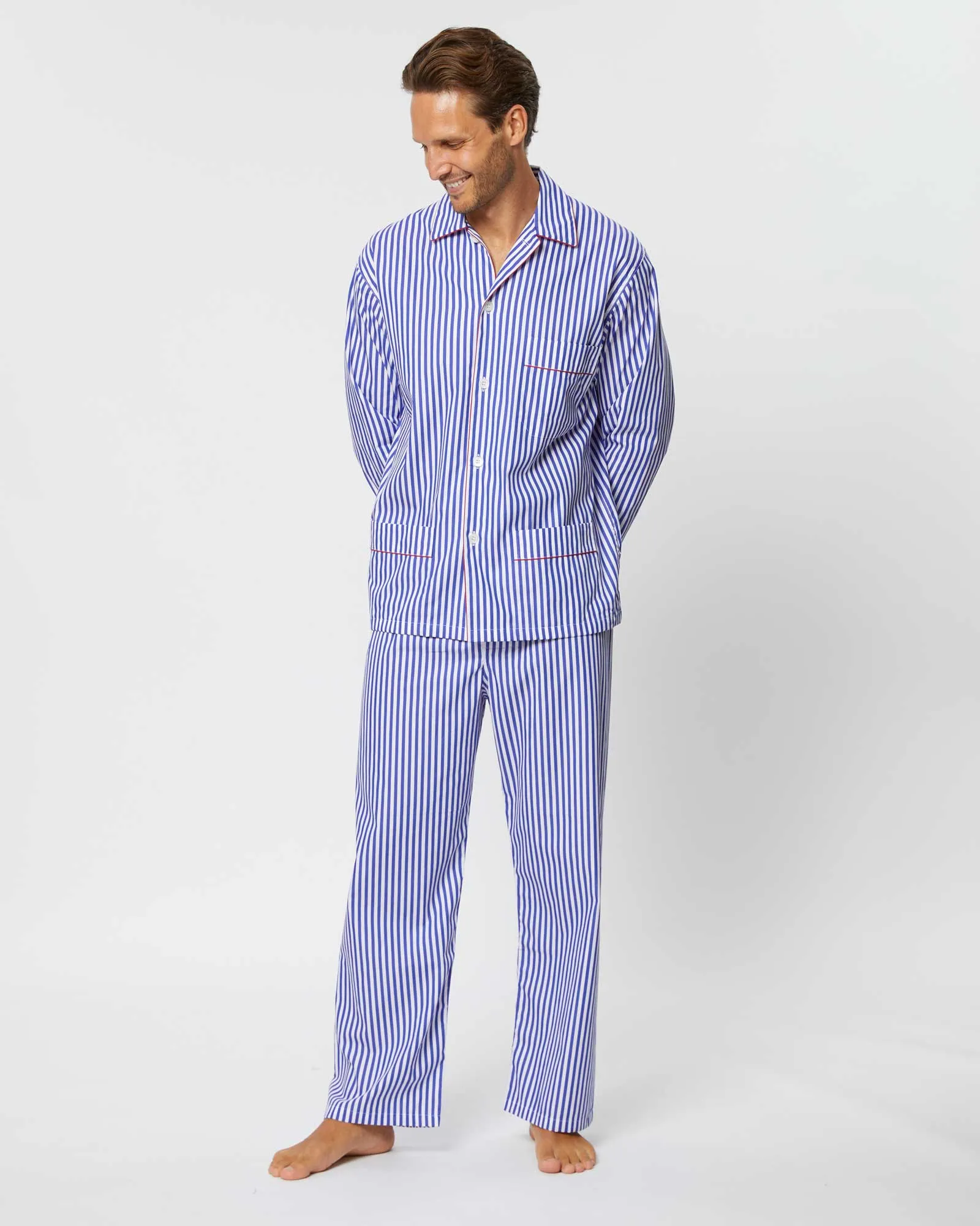 Men's Cotton Pajamas - St Moritz
