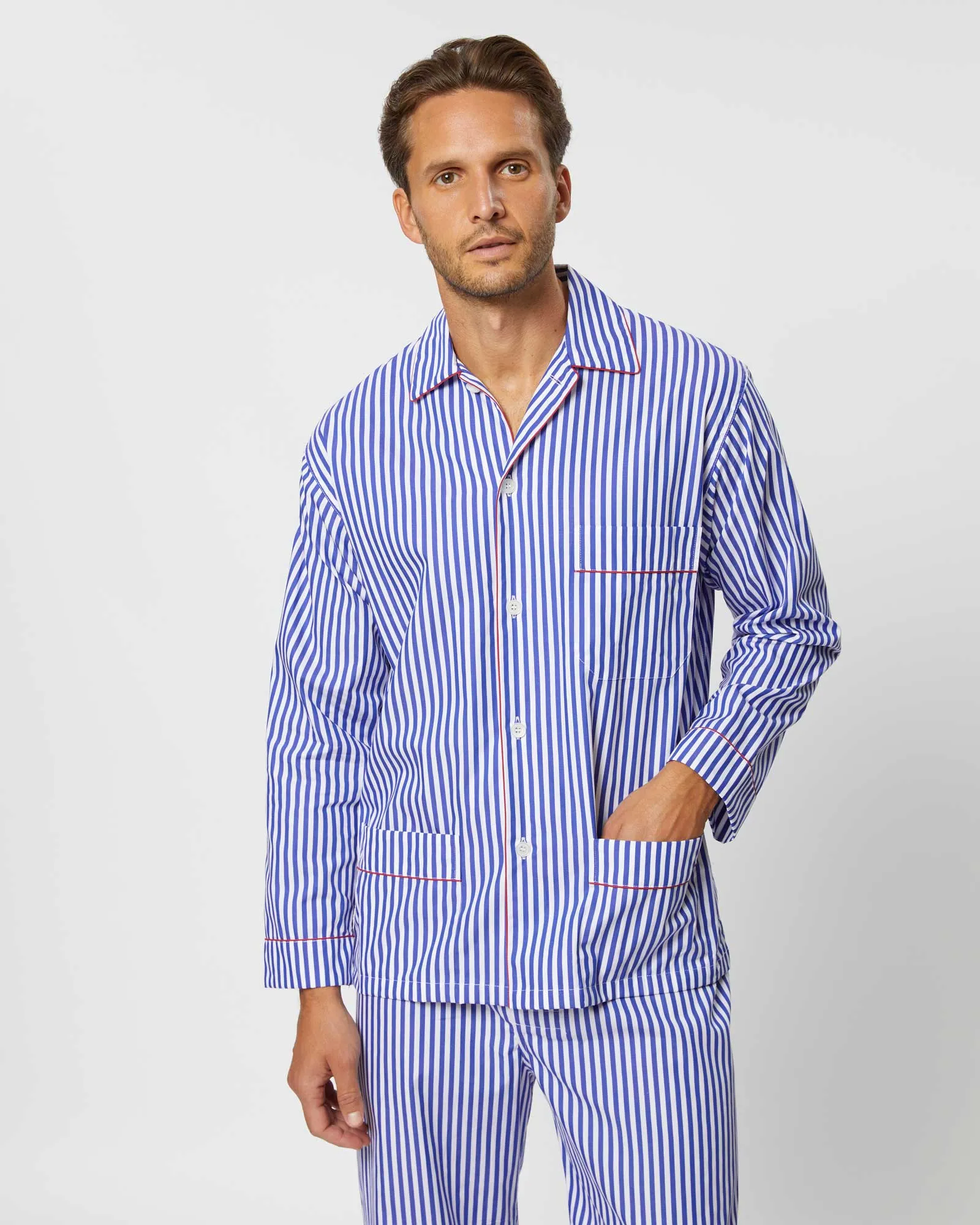 Men's Cotton Pajamas - St Moritz