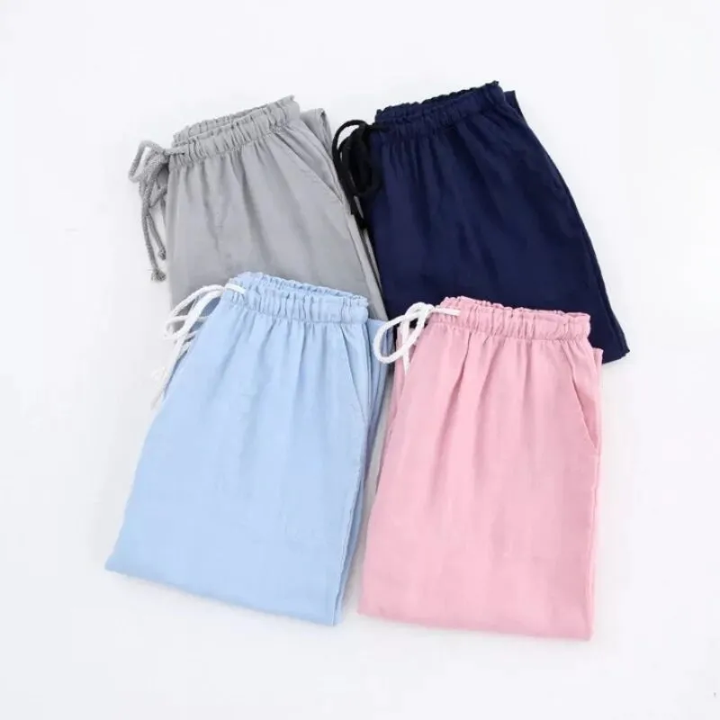 Men's Plain Home Trousers