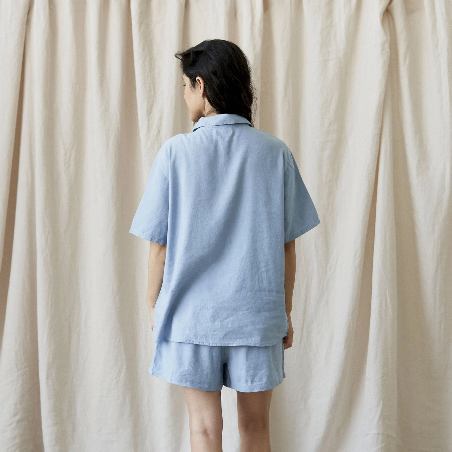 Mila Short Sleeve - Azul, XS