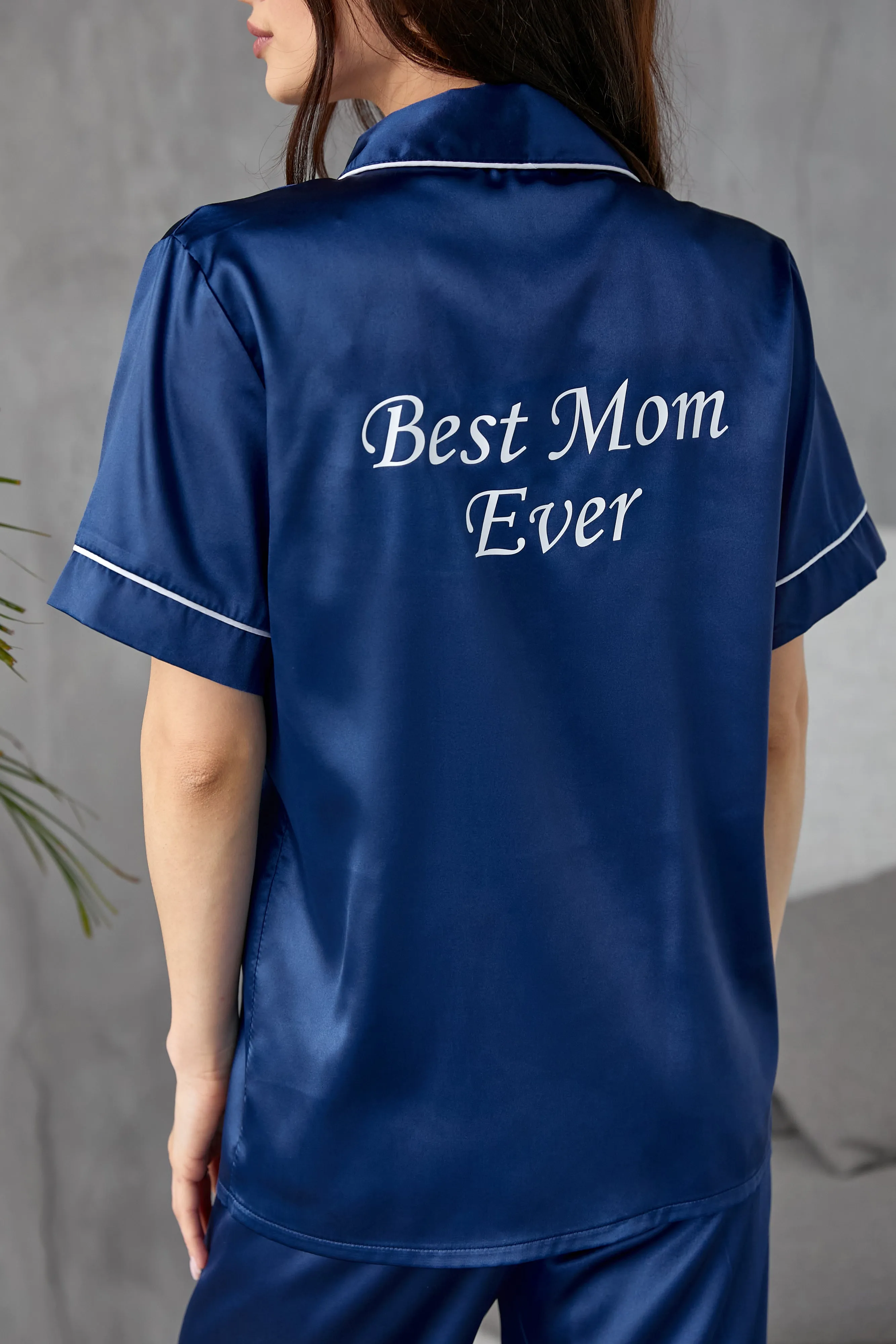 Mr and Mrs Custom Matching Satin Pjs for Couple