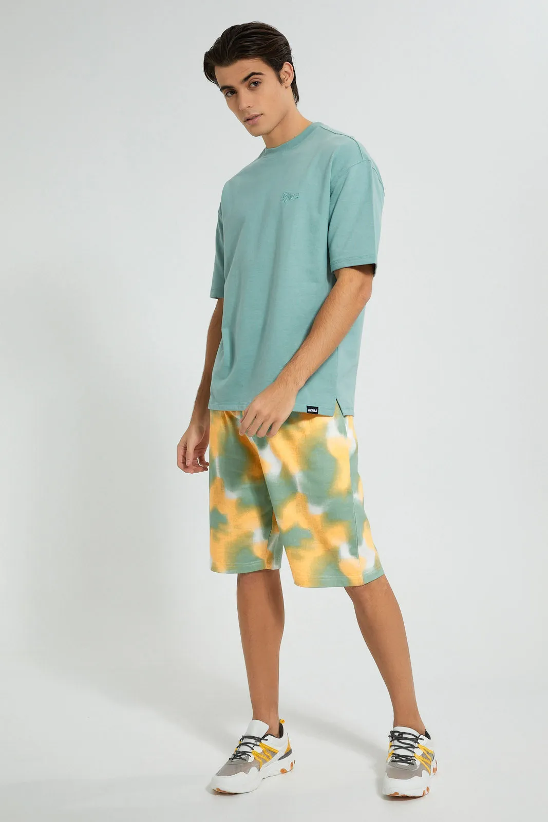 Multicolour Loungewear Shorts