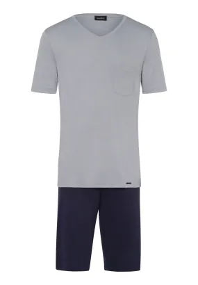 Night And Day Cotton V-Neck Pajama Set | Mineral 75440-1162