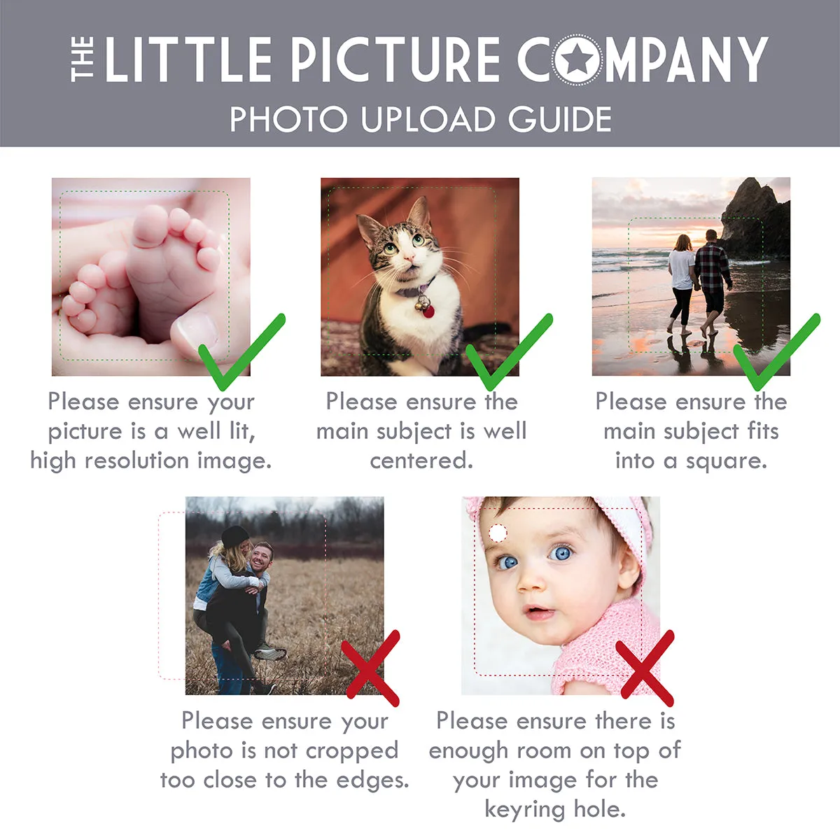 Personalised Couple's Calendar Photo Keyring