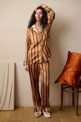 Pure Silk Stripe Pyjamas (In stock, 3-day dispatch) Pure Silk Stripe Pyjamas (In stock, 3-day dispatch)