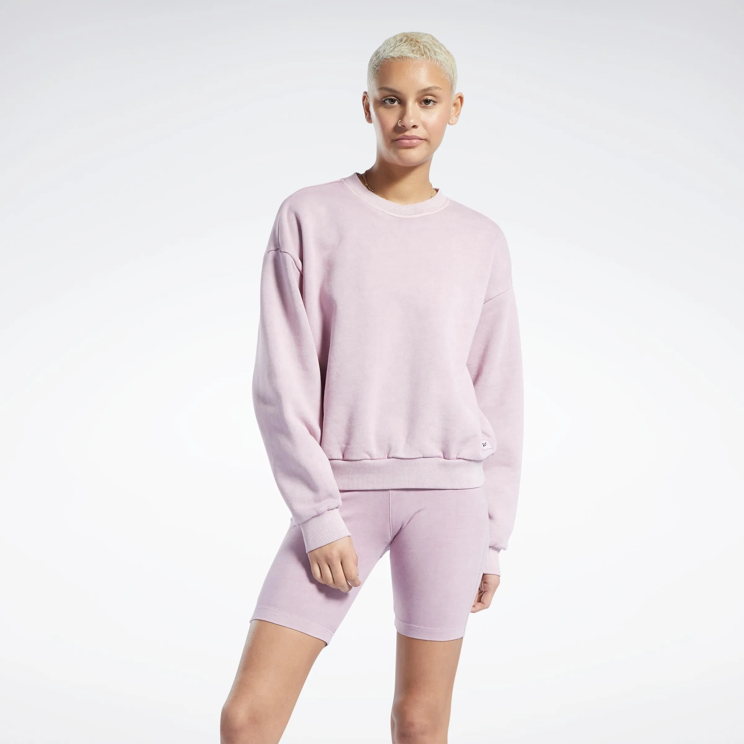 Reebok Apparel Women Classics Natural Dye Sweatshirt INFLIL