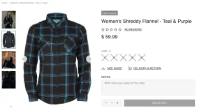 Shreddy x Dixxon Flannel Gen 3 Womens