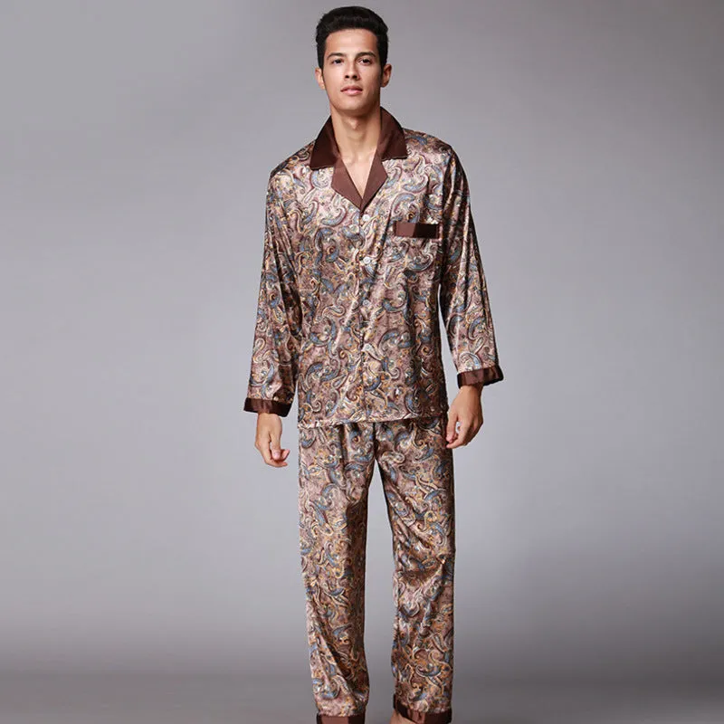 Silk pajamas set - Men's Pajama Set