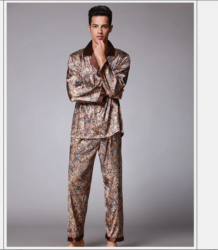 Silk pajamas set - Men's Pajama Set