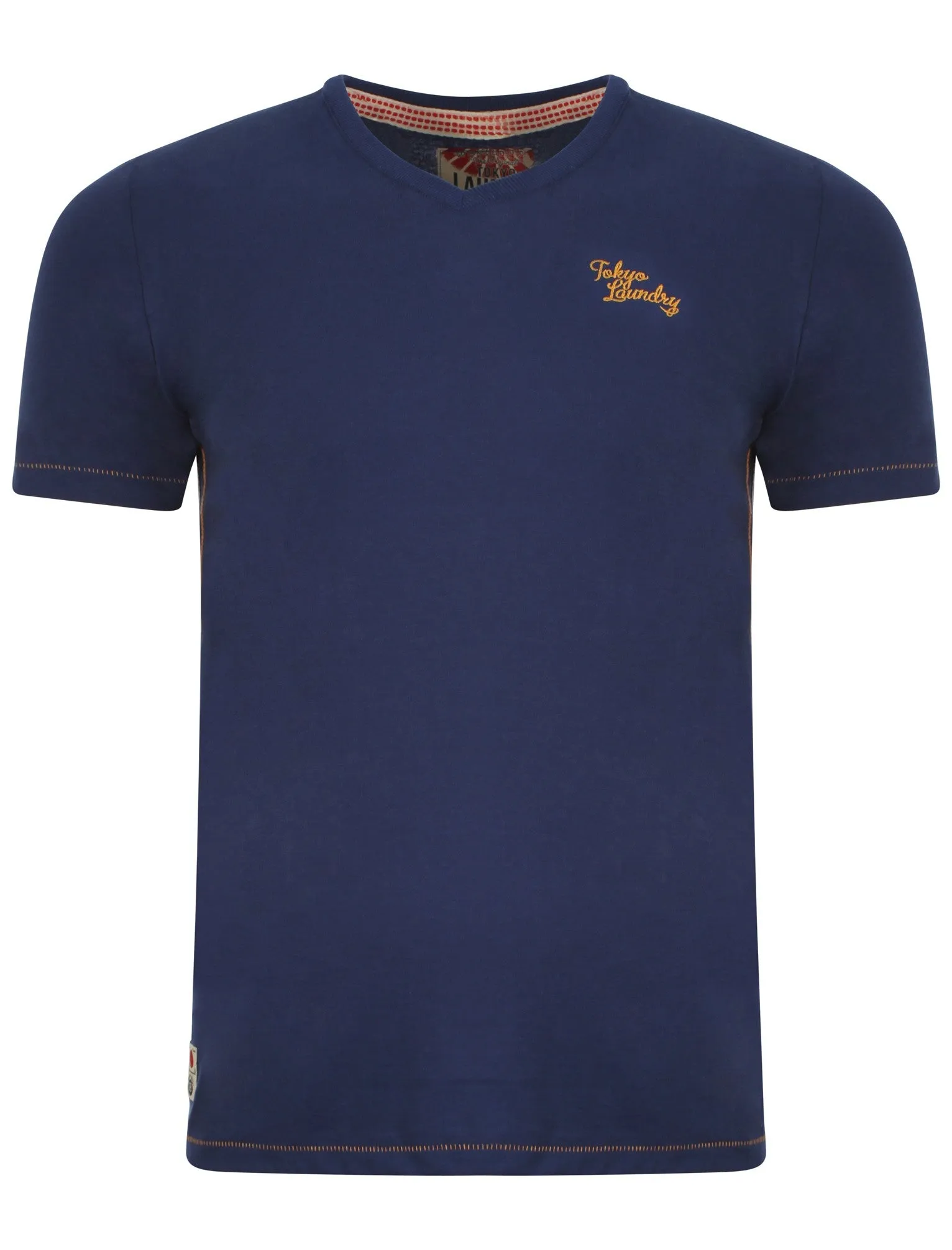 Tokyo Laundry Ashton Blue Cotton T-Shirt