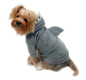 Ultra Plush Shark Hoodie with Fin & Teeth