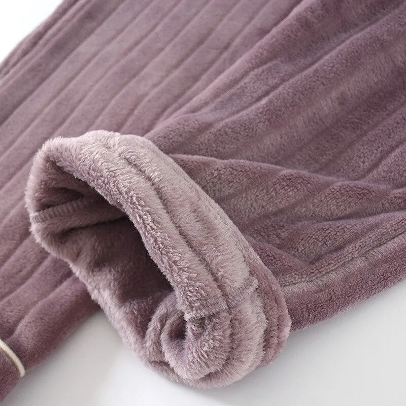 Velvet Thickened Flannel Pants