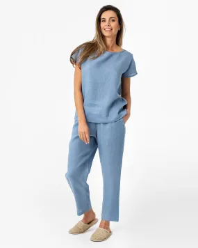 Women's linen pajama set RAVELLO