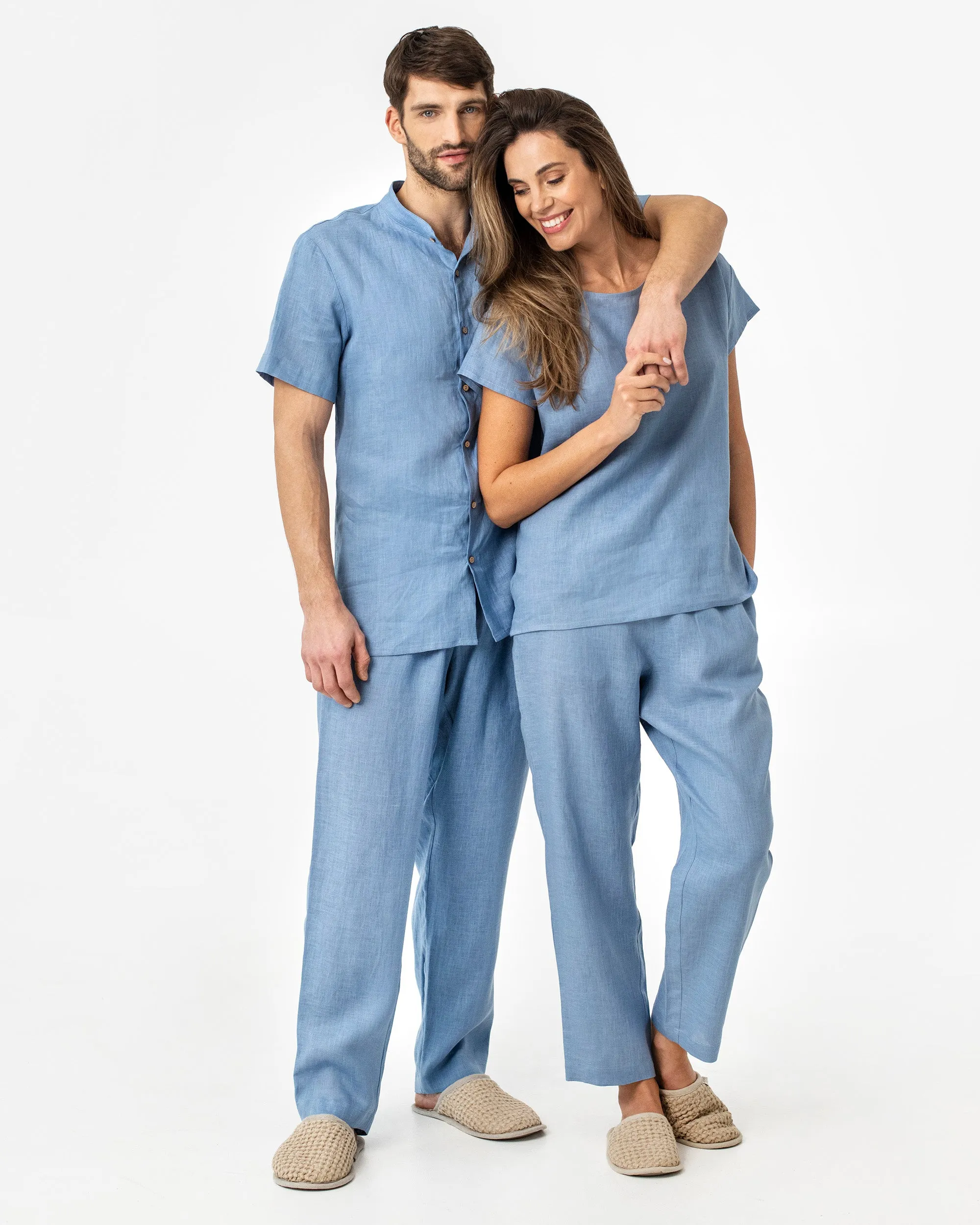Women's linen pajama set RAVELLO