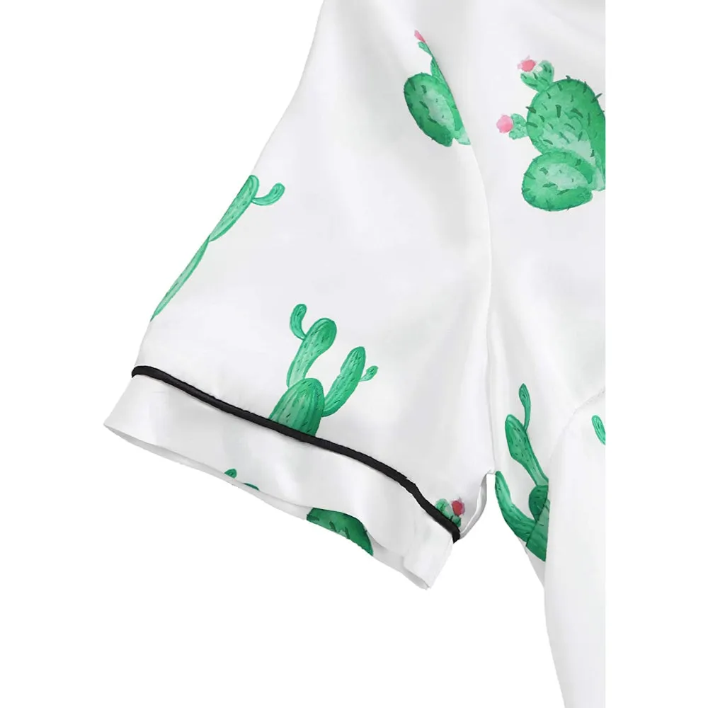 Women's Short Sleeve Pajama Set