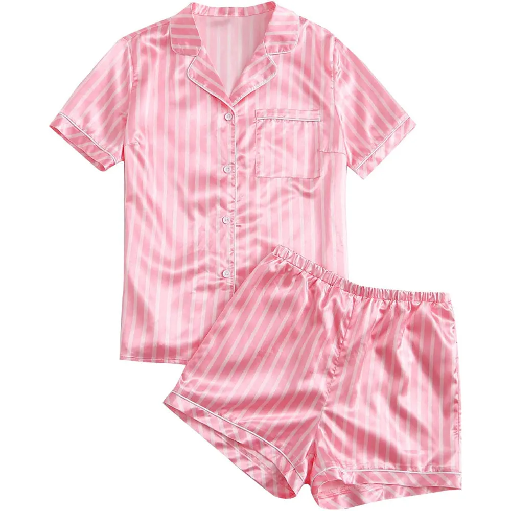 Women's Short Sleeve Pajama Set